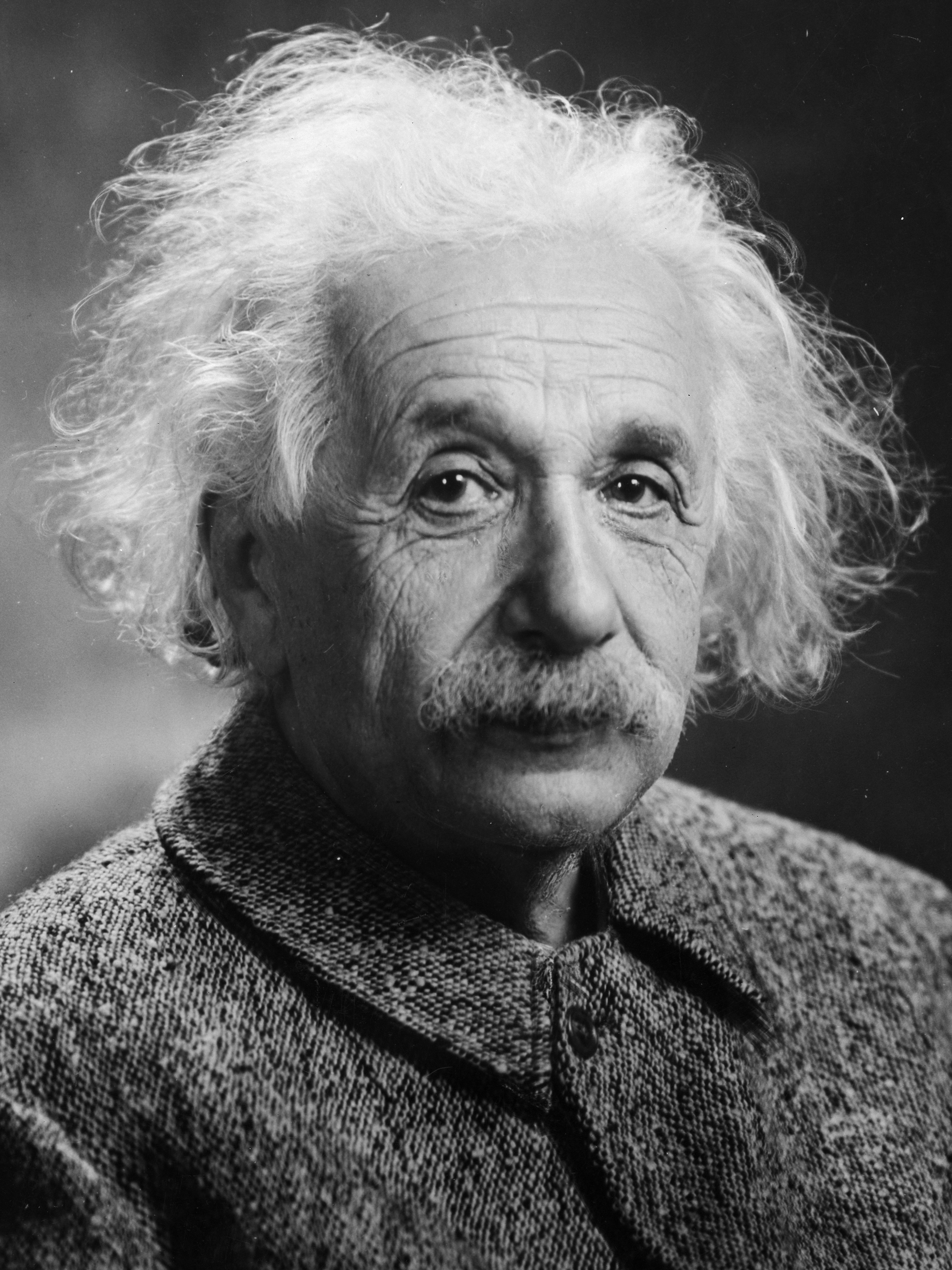 Albert Einstein, portrait photograph, 1920s