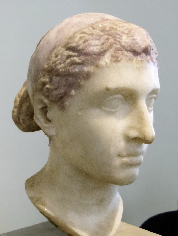 Marble bust of Cleopatra VII